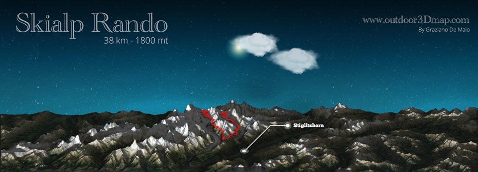 ski 3d map landscape