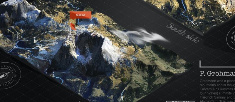 dolomites-3d-maps